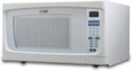COMMERCIAL CHEF 1.6 Cubic Foot Microwave with 10 Power Levels, Small Microwave with Push Button, 1000 Watt Microwave with Digital Control Panels, Countertop Microwave with Timer, White - Image 2