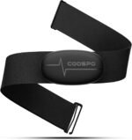 COOSPO Heart Rate Monitor Chest Strap, Bluetooth ANT+ Heart Rate Monitor Chest Sensor with 400H Battery, HRM Works with Strava/Wahoo Fitness/Polar Beat/Peloton/DDP Yoga App - Image 2