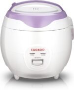 CUCKOO Basic Rice Cooker 6-Cup Uncooked / 12-Cup Cooked, Versatile Rice Maker with Non-Stick Inner Pot, Easy to Use, Auto Keep Warm, White/Purple (CR-0671V) - Image 2