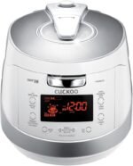 CUCKOO CRP-HS0657FW 6-Cup (Uncooked) 12-Cup (Cooked) Induction Heating Pressure Rice Cooker with Nonstick Inner Pot & 16 Menu Modes (White/Silver, Made in Korea) - Image 2