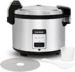 CUCKOO Commercial Rice Cooker & Warmer, Extra Large Rice Cooker 30-Cup Uncooked / 60-Cup Cooked, Professional Industrial Grain Cooker with Large Capacity, Easy One-Touch Operation, Silver (CR-3032) - Image 2