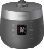 CUCKOO Twin Pressure Rice Cooker 6-Cup Uncooked / 12-Cup Cooked with Nonstick Inner Pot, Versatile Rice Maker & Warmer with 16 Menu Options, Open Cooking Mode, Voice Guide, Gray (CRP-ST0609FG) - Image 2