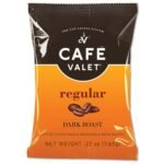 Café Valet Regular Dark Roast Single Serve Coffee Packets – 84 Count – For Use with Café Valet Single Serve Cofee Makers – Disposable Brew Basket & Cofee Pack - Image 2