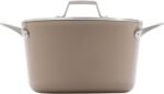 Calphalon® Premier Ceramic Nonstick 7-Qt. Dutch Oven with Lid, Mushroom Grey - Image 2