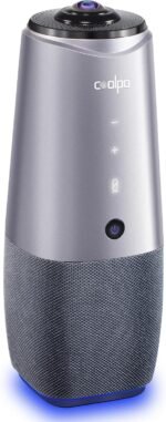 Camera 360, 4K Video Conference Room Camera System, Webcam, AI Driven Speaker Tracking, Noise Cancellation, Works with Zoom, Google Meet, Teams and More, 15 ft Mic Pickup, PANA 5ft USB Cable - Image 2