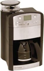 Capresso 464.05 CoffeeTeam GS 10-Cup Digital Coffeemaker with Conical Burr Grinder, Glass Carafe , Black , 15.5" x 9.5 "x 9.75" - Image 2