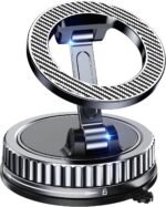 Car Phone Holder for Magsafe [2026 89+LBS Suction & 3700gf Magnetic] 360° Adjustable Cell Phone car Mount, Phone Holders for Your Car Accessories for iPhone 17 16 15 14 13 12 Pro Plus Max Air - Image 2