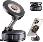 Car Phone Holder for Magsafe [Valentines Day Gifts] Phone Holders for Your Car [120+ LB Strongest Suction & 2800gf Strongest Magnetic] Car Phone Mount for iPhone 17 Pro Max 16 15 14 13 12 Air Plus - Image 2