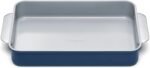 Caraway Non-Stick Ceramic 9”x13” Rectangle Pan - Naturally Slick Ceramic Coating - Non-Toxic, PTFE & PFOA Free - Perfect for Brownies, Lasagnas, and More - Navy - Image 2