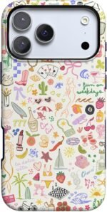Casely iPhone 17 Pro Max Case | All The Fun Things | Fun on Weekdays | Bold Protective Design | Compatible with MagSafe - Image 2