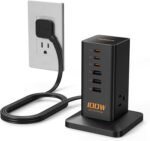 Charging Station PD 100W, TESSAN 9-in-1 USB C Power Strip for iPhone 17/16/15, MacBook, Tablet, Desktop Phone Fast Charger with 3 AC, 3 USB-A Ports, Home Drom Office Accessories - Image 2