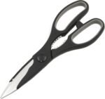 Chef Craft Kitchen Sears, Stainless Steel 9-Inches, Black (1-Pack) (21000) - Image 2