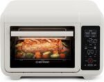 Chefman Air Fryer Toaster Oven Combo, Countertop Oven for Quick & Healthy Meals, Bake, Broil, Air Fry, Toast, and Bagel Functions, 450°F Max Temp, 4 Slice Toaster Oven Air Fryer Combo – Ivory - Image 2