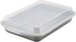 Circulon Total Nonstick Baking Pan With Lid / Nonstick Cake Pan With Lid, Rectangle - 9 Inch x 13 Inch, Gray - Image 2