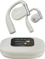 Cleer ARC 3 Open Ear Headphones - Dolby Audio, Snapdragon Sound True Wireless Earbuds, 50Hr Battery, Bluetooth 5.4, IPX 7, Multi-Point, Smart Controls, Light Grey - Image 2