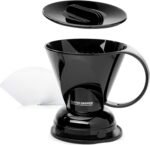 Clever Coffee Dripper and Filters, Large 18 oz (Black)| Barista's Choice| Safe BPA Free Plastic|Includes 100 Filters - Image 2