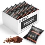 Colonial Coffee 32 Count Single Pot Coffee Packets – 100% Arabica Dark Roast | Pre-Measured Frac Packs for 12 Cup Maker | Bulk Ground Gourmet Coffee for Home & Office - Image 2