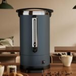 Commercial 100-Cup Stainless Steel Coffee Urn, 12L / 3.2 Gal Electric Coffee Maker with Double-Wall Insulation, Hot Beverage Dispenser for Events, Catering & Buffets - Image 2