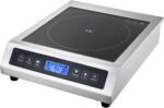 Commercial Induction Cooktop, Portable Electric Countertop Burner with Sensor Touch and LCD Screen(3500W/220V),Commercial Grade Induction cooker for Hotel Restaurant School - Image 2