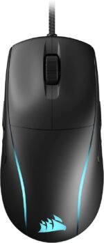 Corsair M75 Wired RGB Lightweight FPS Gaming Mouse – 26,000 DPI – Swappable Side Buttons – PC – Black - Image 2