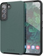 Crave for Samsung Galaxy S22 Case, Shockproof Protection Dual Layer Case for Samsung Galaxy S22 5G (6.1 inch) - Forest Green - Image 2