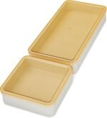 Cravings by Chrissy Teigen Nonstick Bakeware Set with 2 Silicone Trays and 2 Lids, Silicone Baking Sheet Pan, Baking Pan Dividers, Safe to use and Easy to Clean, Oven safe up to 450 °F - Image 2