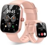 Csasan Smart Watch for Men Women, 1.91" HD Screen Smartwatch Heart Rate/Sleep/Steps Monitor, Activity Trackers for Android iOS Pink - Image 2