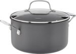 Cuisinart 644-24 Chef's Classic 6-Quart Nonstick-Hard-Anodized, Stockpot w/Cover - Image 2