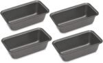 Cuisinart CMBM-4LP Mini Loaf Pan 4 Count (Pack of 1) - Image 2