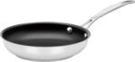 Cuisinart Chef's Classic 8" Stainless Steel Nonstick Skillet engineered with PURELYCERAMIC™, 722C-20NS - Image 2
