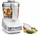 Cuisinart Core Custom 4-Cup Mini Chopper, Mini Food Processor Chops and Grinds with Auto-Reversing Stainless Steel SmartPower Blade, Dishwasher-Safe Parts, MCH-4, White/Stainless Steel - Image 2