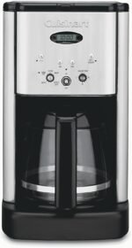 Cuisinart DCC-1200P1 Brew Central 12-Cup Programmable Coffeemaker Coffee Maker, Carafe, Brushed Chrome - Image 2
