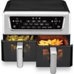 Cuisinart Dual Basket Air Fryer, Two Baskets 11 Qt in Total, 6 Functions: Air Fry, Roast, Bake, Broil, Dehydrate & Keep Warm, Features Sync Finish & Sync Settings, Toss Reminder & Auto-Pause, ADZ-112 - Image 2