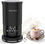 DEVINC Milk Frother, 4-in-1 Milk Frother and Steamer, Hot and Cold Foam Maker and Milk Warmer with Auto Shut-Off, Electric Frother for Coffee, Latte, Cappuccino, Matcha - Image 2