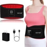 DGXINJUN Cordless Red Light Therapy for Waist Back Pain Relief Near Infrared Light Therapy Device for Body Led Portable Wearable Belt Wrap Rechargeable with 4000mAh Battery - Image 2