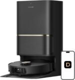 DREAME L50 Ultra Robot Vacuum and Mop Black with Auto-Empty and Mop Self-Cleaning, Precise Obstacle Avoidance, 19,500Pa Suction, HyperStream Detangling DuoBrush - Image 2