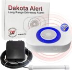 Dakota Alert Driveway Alarm Sensor - DCPA-4k Plus Driveway Alarms Wireless Outside Weatherproof Alert System, 1-Mile-Long Range Sensors, Receiver & Vehicle Detecting Probe Transmitter & 50' Wire - Image 2