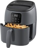 Dash Digital Tasti-Crisp™ Air Fryer - Compact Electric Digital Fryer With Auto Shut-Off Feature - Ideal for Small Spaces - AirCrisp® Technology - 2.6 Quarts - Cool Grey - Image 2