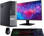 Dell Optiplex 9020 Desktop Computer PC, Intel Quad-Core i5, 500GB HDD Storage, 8GB DDR3 RAM, WiFi, 20 in Monitor, RGB Productivity Bundle, Windows 11 Pro (Renewed) - Image 2