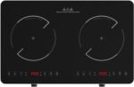 Double Induction Cooktop, 2 Burner Induction Burner 20 Temperature & Power Levels Portable Electric Stove Countertop Burners, Knob Control, Child Safety Lock & 4H Timer, Auto Shut-Off - Image 2