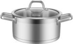 Duxtop Professional Stainless Steel Cookware Induction Ready Impact-bonded Technology (4.2Qt Stockpot) - Image 2