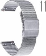 EACHE Stainless Steel Mesh Watch Band for Men Women, Quick Release Mesh Watch Straps 12mm 14mm 16mm 18mm 20mm 22mm - Image 2