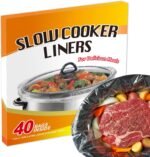 ECOOPTS Slow Cooker Liners Disposable Cooking Bags Small Size Pot Liners Fit 1QT to 3QT Suitable for Oval & Round Pot- 40 Bags - Image 2