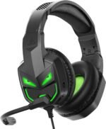 EKSA Fenrir S Gaming Headset for Xbox Series X/S, Xbox One, PS5, PS4, PC, Switch - Noise Cancelling Microphone, Comfortable Ear Pads, 50 mm Drivers, RGB Light, One Key Control - Birthday Gift - Image 2
