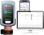 EMAY Sleep Oxygen Monitor with PC Software & App | Bluetooth Pulse Oximeter Rechargeable for Overnight & Continuous SpO2 Tracking with 72 Hours Built-in Memory | Gives Informative Report & Analysis - Image 2