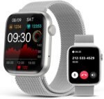 EarlySincere Smart Watch for Women with Bluetooth Call Answer/Dail,1.9'' HD Full Touch Screen Fitness Tracker, Smartwatch with Heart Rate Blood Oxygen Blood Pressure Sleep Monitor for Android iOS - Image 2