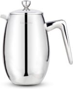 Easyworkz Nando French Press 23 oz Double Wall Insulated Thermal Coffee Maker,304 Stainless Steel Cafetiere - Image 2
