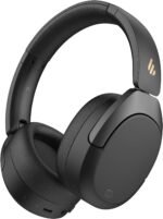 Edifier W830NB Wireless Over Ear Headphones with -45dB Active Noise Cancelling, 94H Playtime, LDAC Hi-Res Sound, Spatial Audio, Fast Charging, Multipoint Connection, Bluetooth V5.4 - Black - Image 2