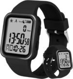 Edillas Digital Watch for Mens Womens, Fitness Tracker with EL Backlight No App/Phone Required, Sport Watch with Step Counter Pedometer Timer Vibration Alarm Clock, Sleep Monitor, Calorie, Distance - Image 2