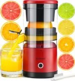 Electric Citrus Juicer Rechargeable - Electric Juicer Machines with USB and Cleaning Brush Portable Compact Juicer for Orange, Lemon, Limes - Image 2